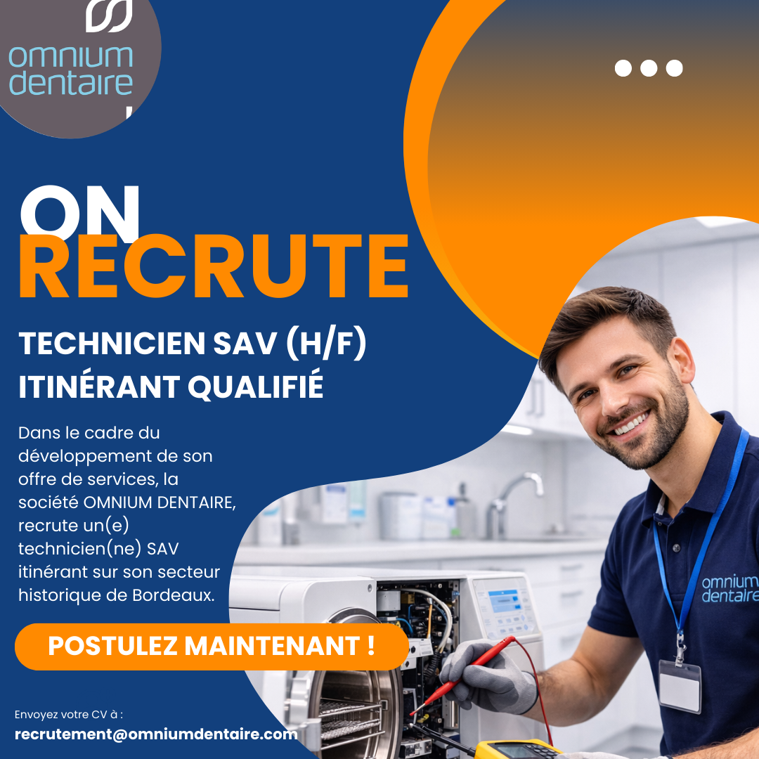 ON RECRUTE UN TECHNICIEN SAV ITINÉRANT QUALIFIÉ