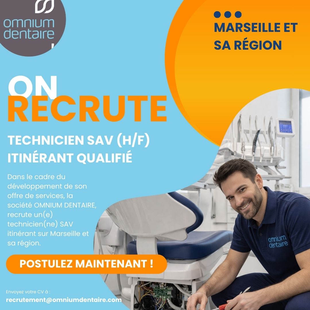 ON RECRUTE UN TECHNICIEN ITINERANT QUALIFIÉ POUR MARSEILLE ET SA REGION !